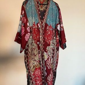 Johnny Was - reversible silk kimono